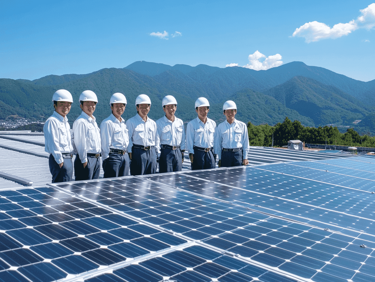 太陽光発電事業部のチーム