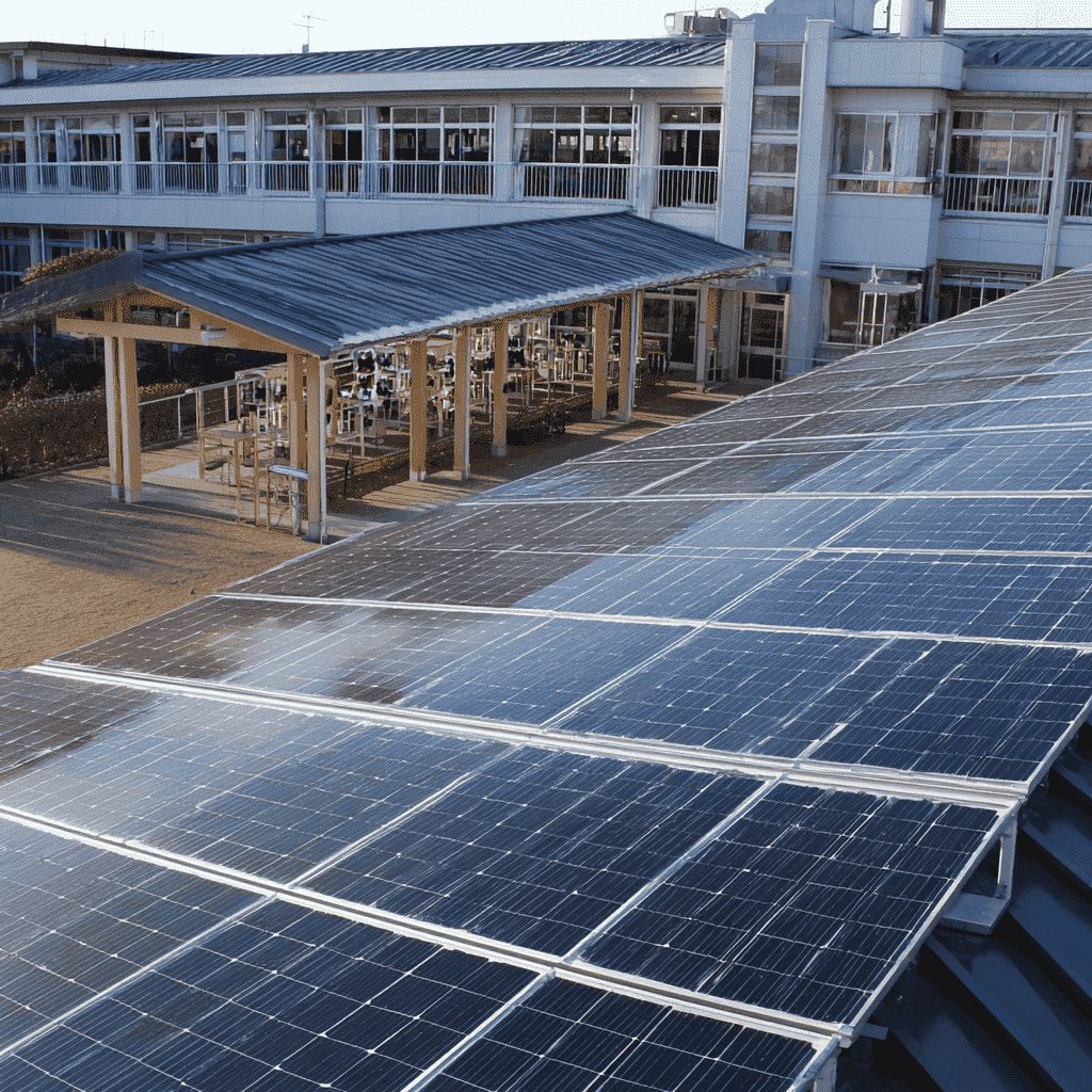 D小学校 太陽光発電システム
