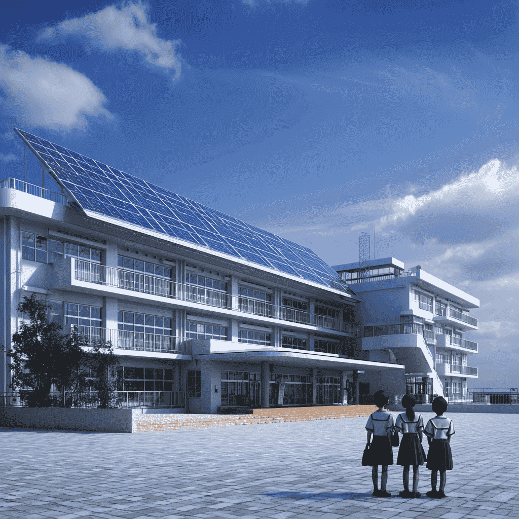 学校施設の太陽光発電