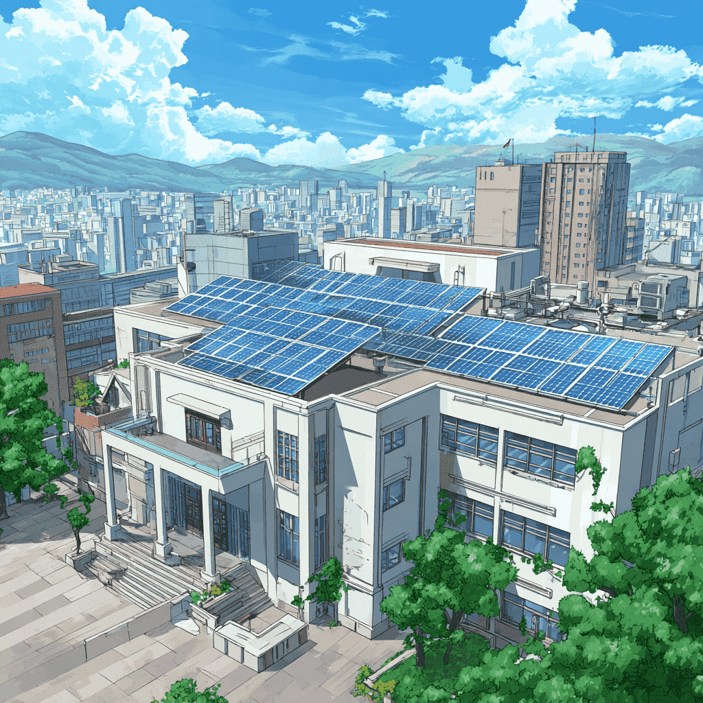 公共施設の太陽光発電